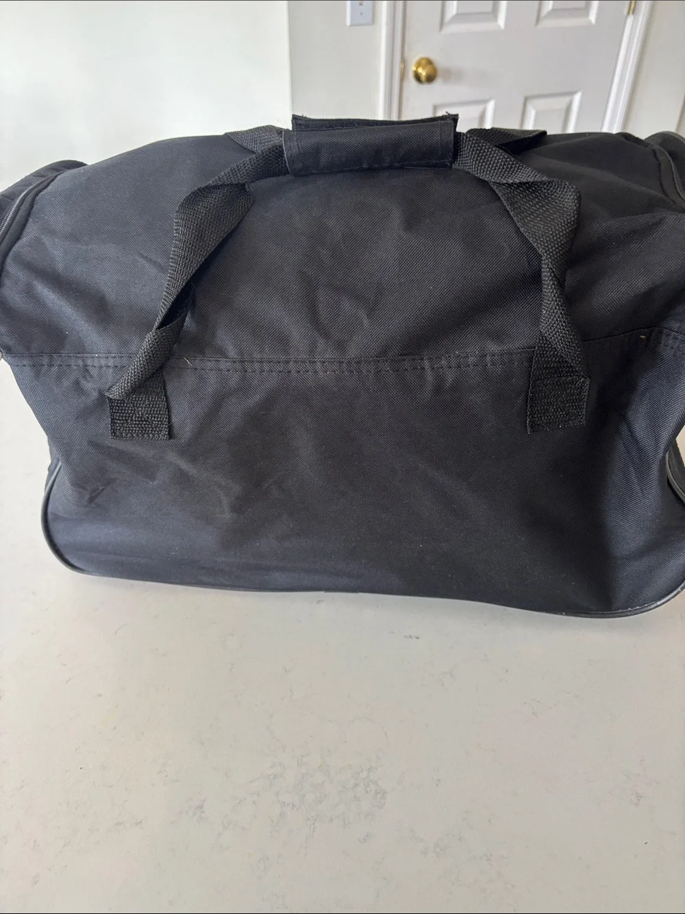 Disney Black Walt Disney World Duffel Bag with Logo 1971
